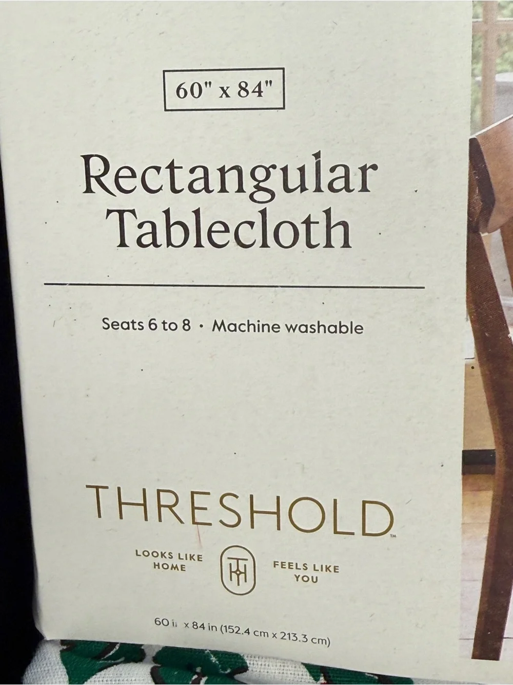 Threshold festive white